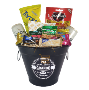 Kit Boteco com Balde de Gelo Dia Dos Pais